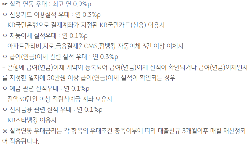 국민은행 부동산대출