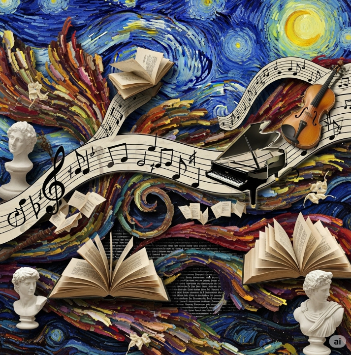 예술의 경계를 넘나드는 명곡들 관련 그림