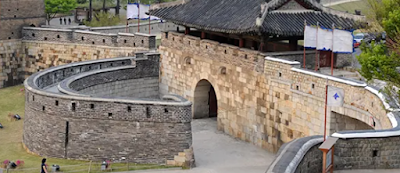 수원화성 화서문 옹성