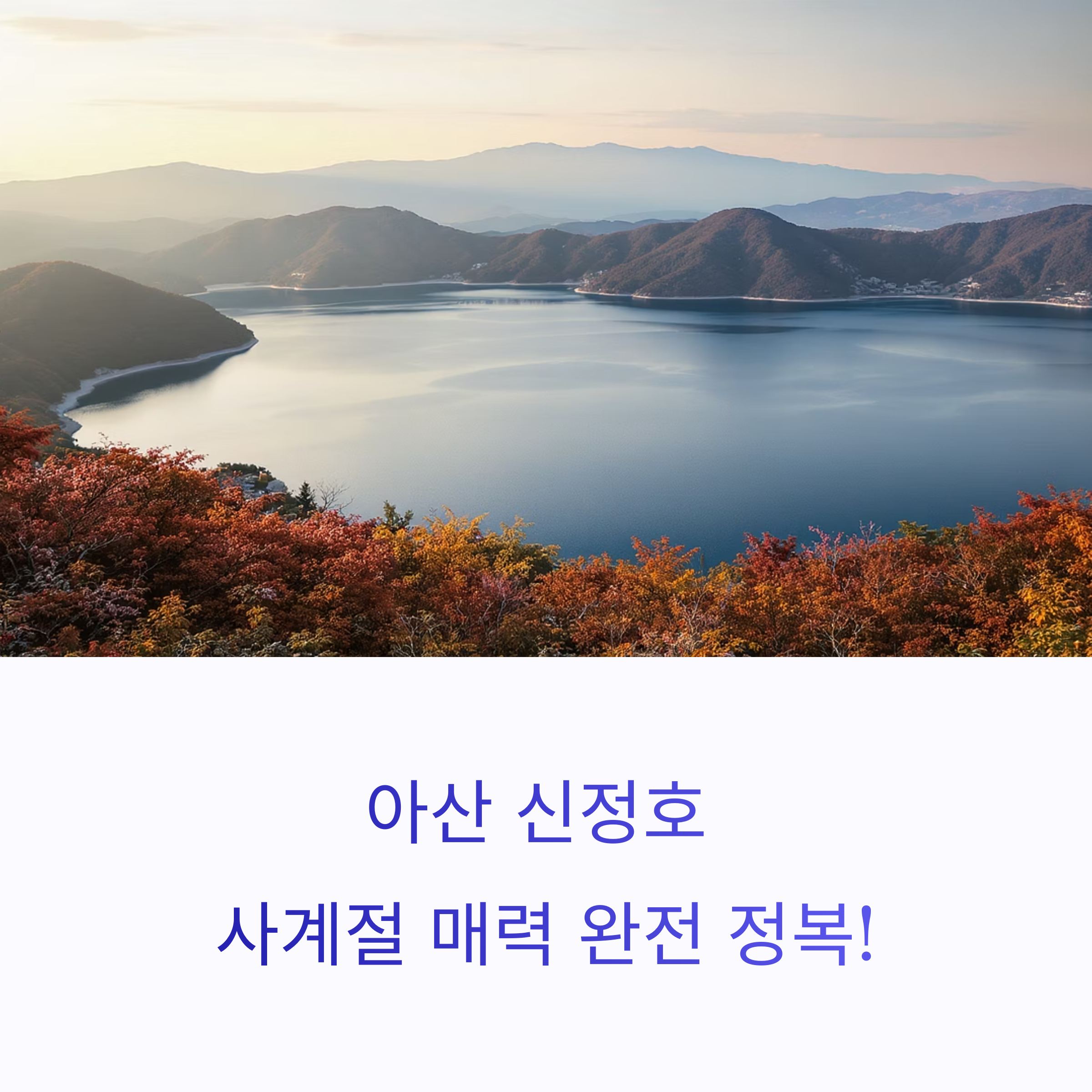 아산 신정호