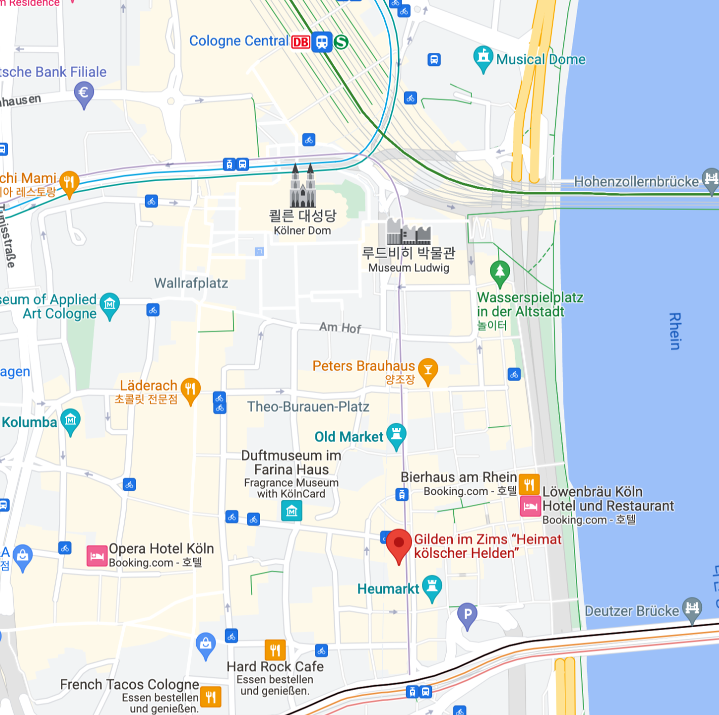 gilden im zims 위치가 표시된 지도