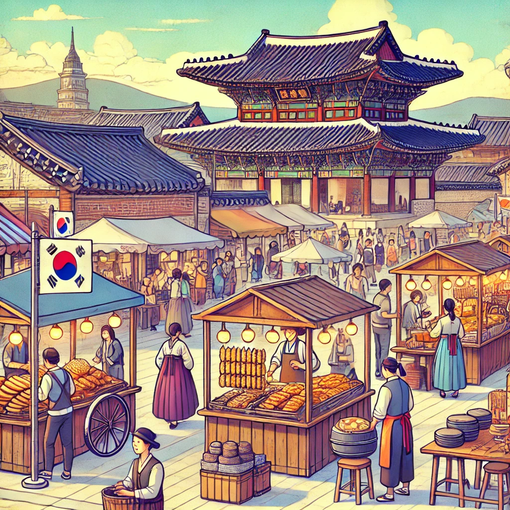 경주역사유적지구 시장
