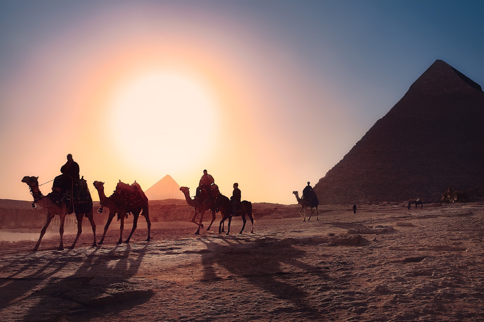 The Pyramids of Giza&#44; Egypt