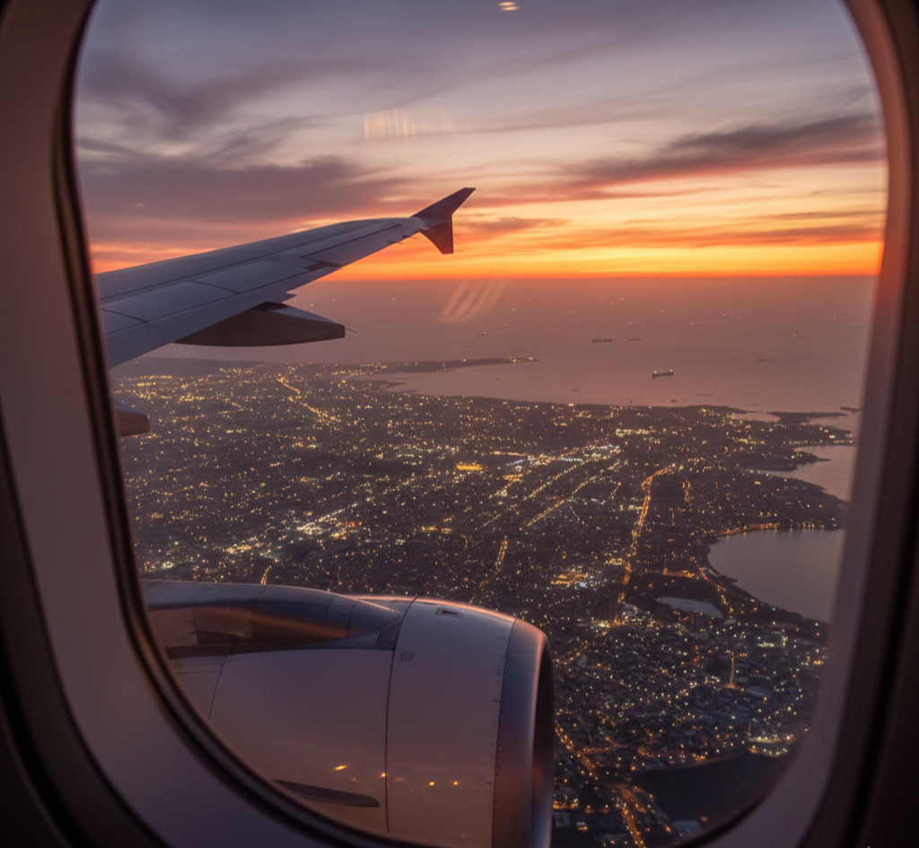 "2026년 차세대 여권 온라인 재발급 신청 방법 및 정부24를 이용한 서류 준비 과정 안내" 비행기내부에서 바라본풍경