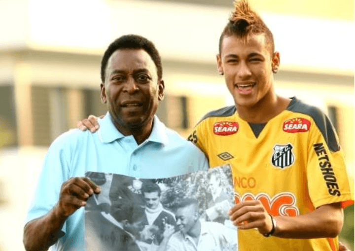 펠레-네이마르-함께-찍은사진