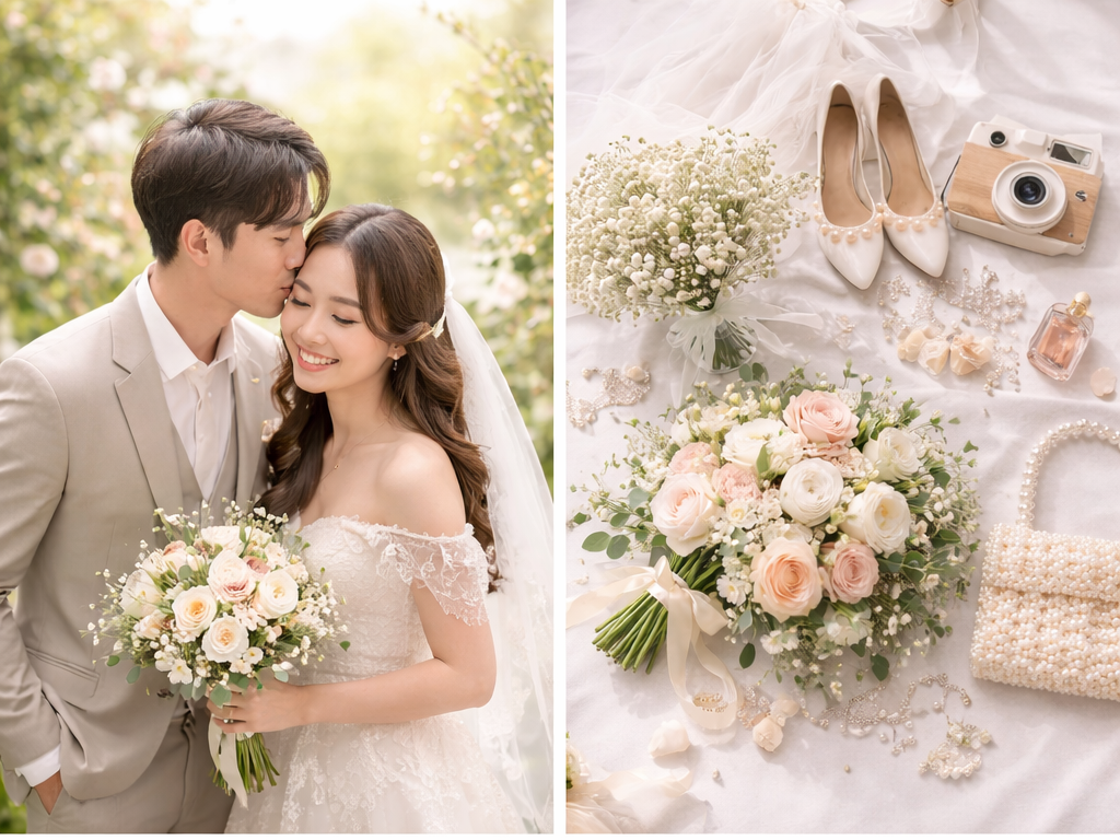 웨딩 촬영 콘셉트