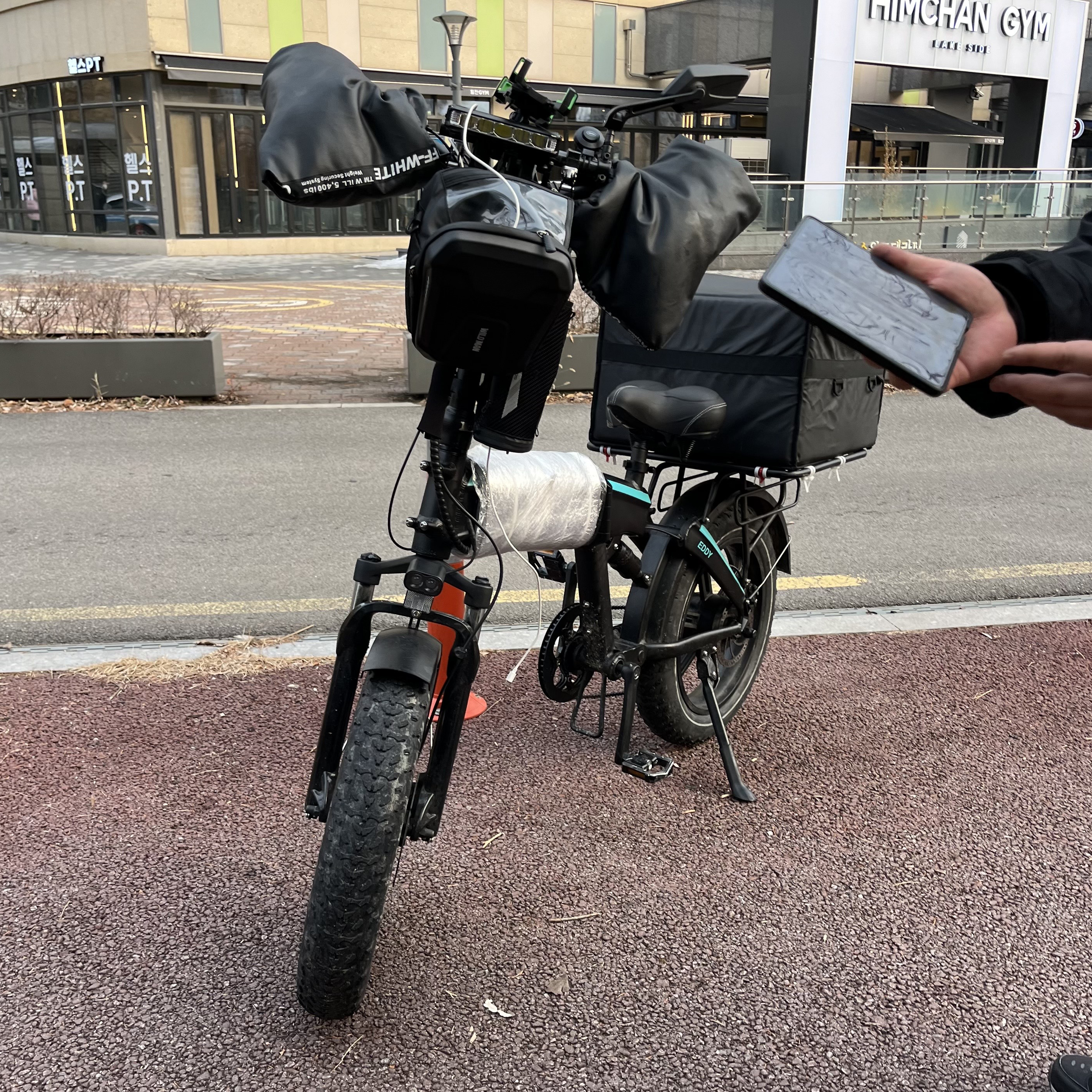 [수원 전기자전거 수리: 조보바이크 에디]-타이어 펑크 튜브 교체, JOBOBIKE EDDY AS, 화성 동탄 광교 용인 안양 오산 안산 군포 분당