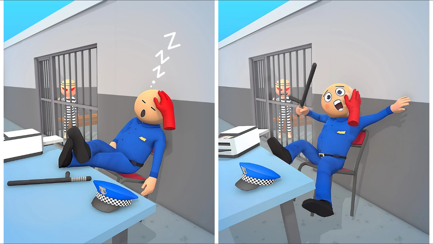 Crazy Police Slap - Smash Cops, 보안관 영화를 즐기는 듯한 짜릿함