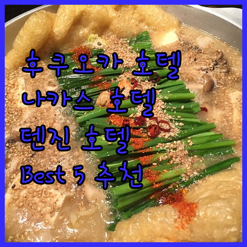 후쿠오카 호텔 추천 Best 5 나카