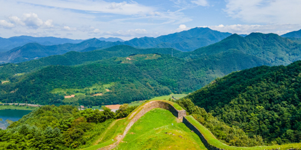온달산성-전경