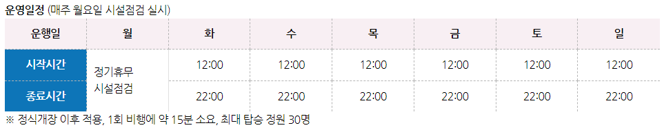 서울달 사전 예약 방법 가격