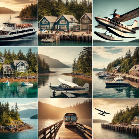 캐나다 섬여행 교통편 사진