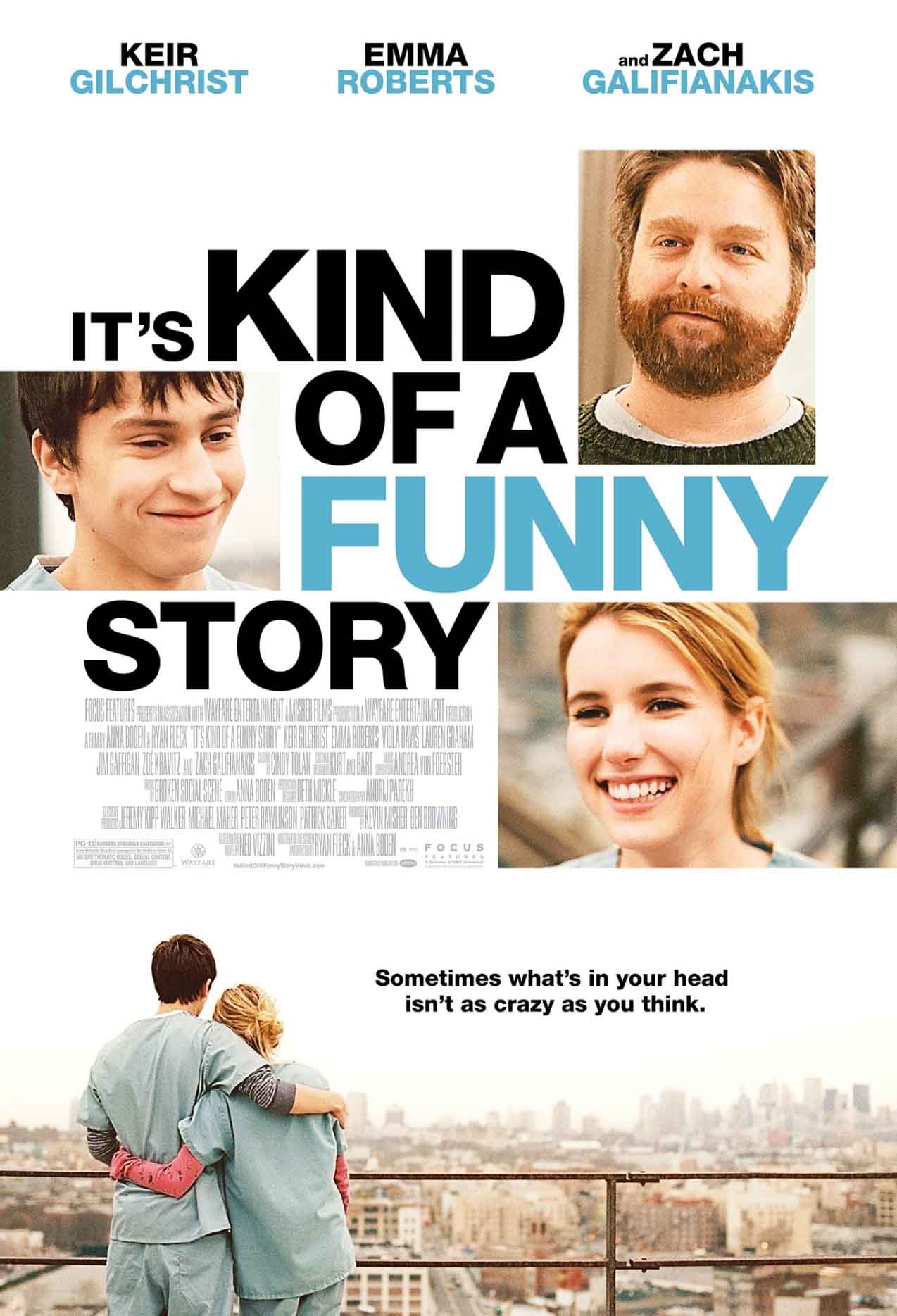 이츠 카인드 오브 어 퍼니 스토리 (It's Kind of a Funny Story, 2010) 영문 영화포스터