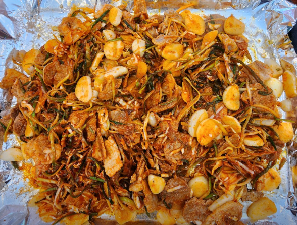 6시내고향 파불고기 충북 청주 봉용불고기