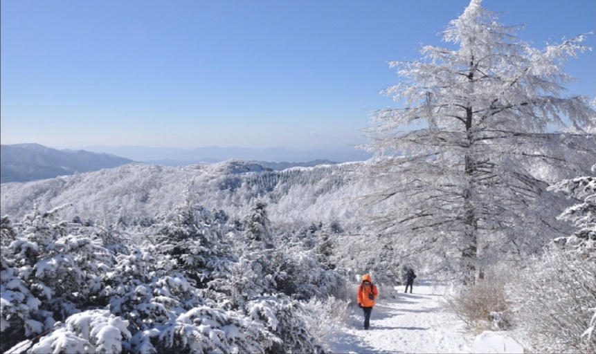 겨울산
