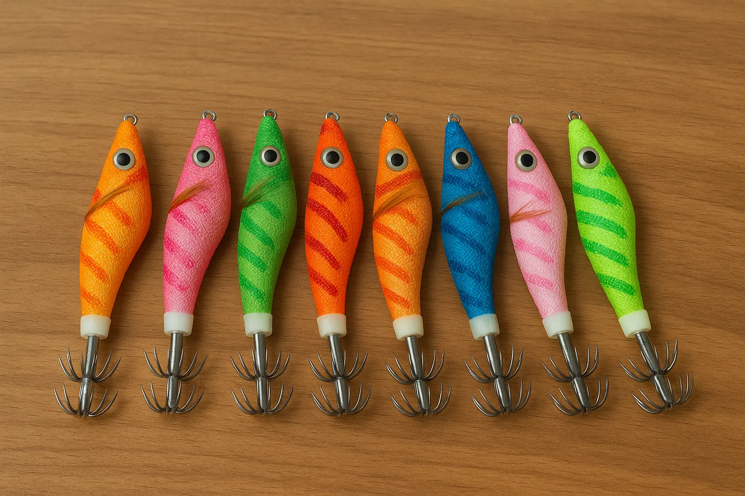 쭈꾸미 가지줄 채비 정보 이미지