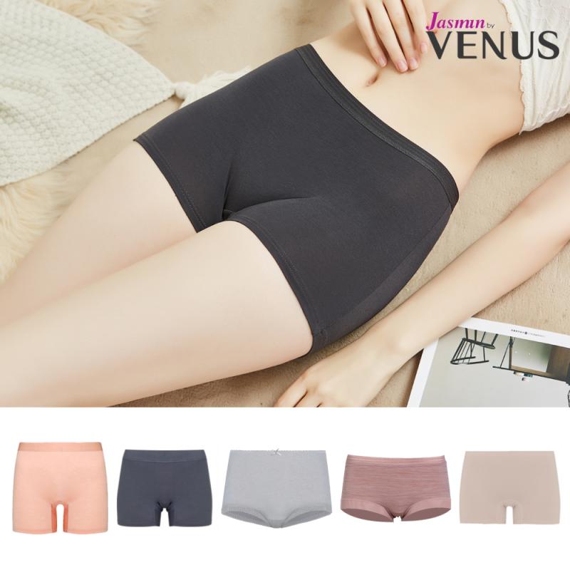 비너스 여성팬티 순면 위생 심리스 노라인 햄 네모 드로즈 하이웨스트 여자 사각 팬티