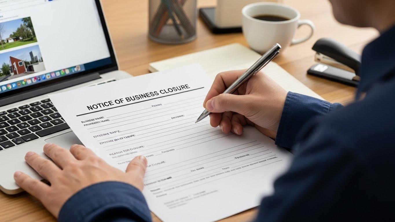 개인사업자 폐업신고절차