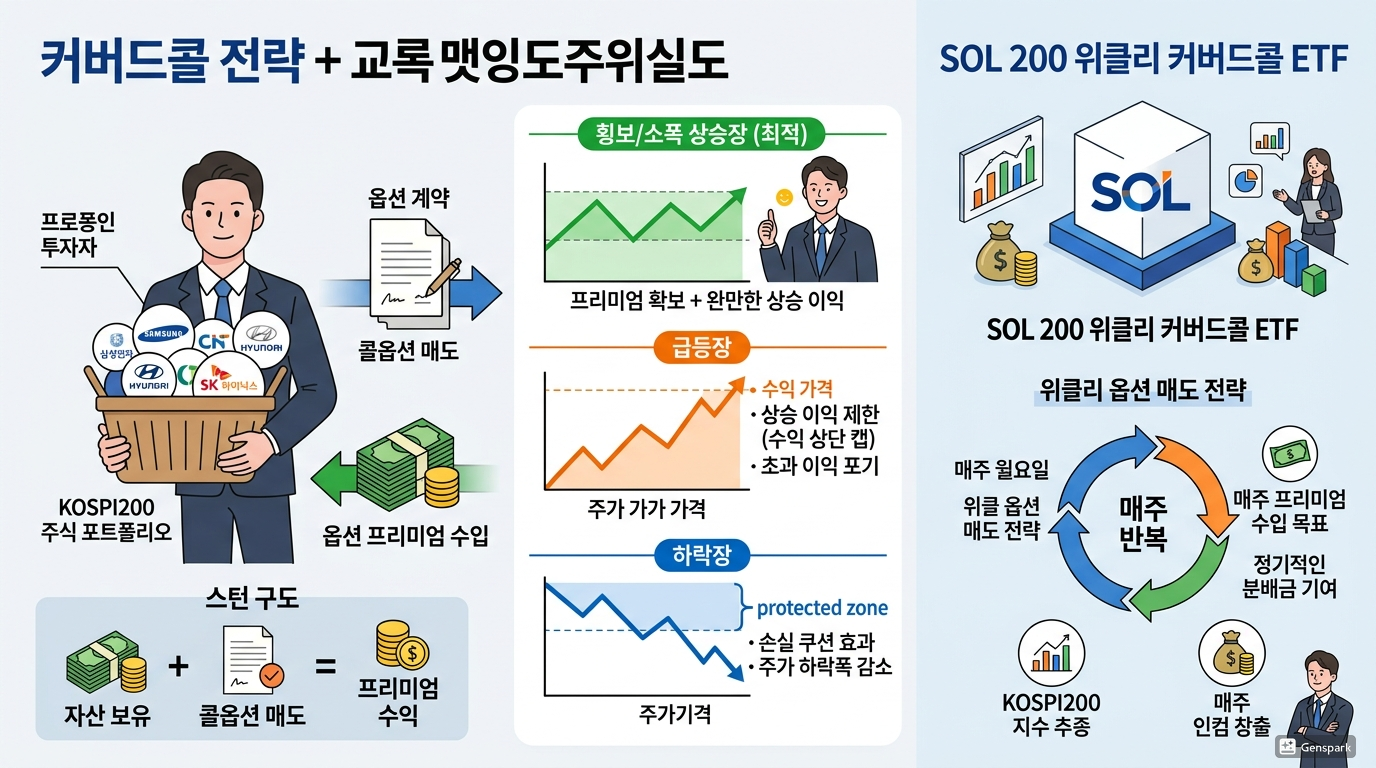 커버드콜 전략 구조 이해