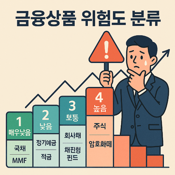 2025년 금융상품 위험도 분류 기준 총정리
