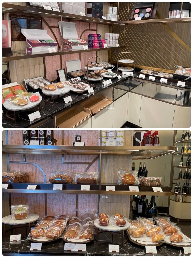 역삼 센터필드 조선델리 더 부티크 - 베이커리 진열대
