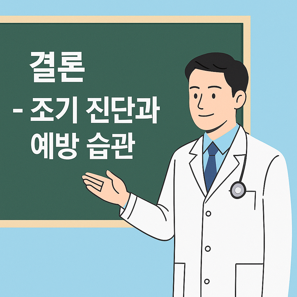 결론, 뇌혈관 질환 예방과 조기 진단의 중요성