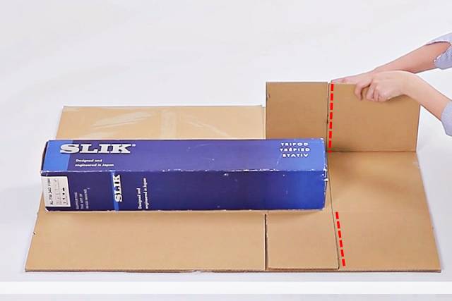 택배상자 크기,택배박스 길게 접는법