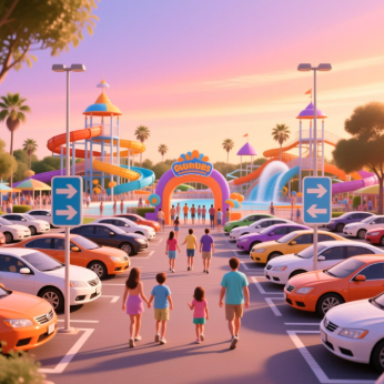 스파밸리워터파크 주차 및 교통 정보 섹션 이미지