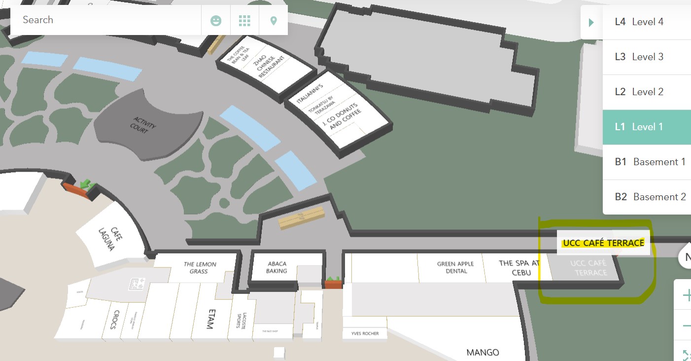 세부-아얄라몰-지도