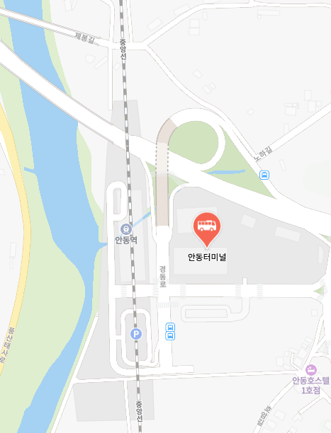 안동터미널 위치