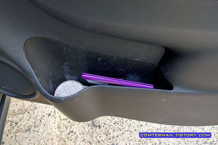 올란도 조수석 사이드포켓