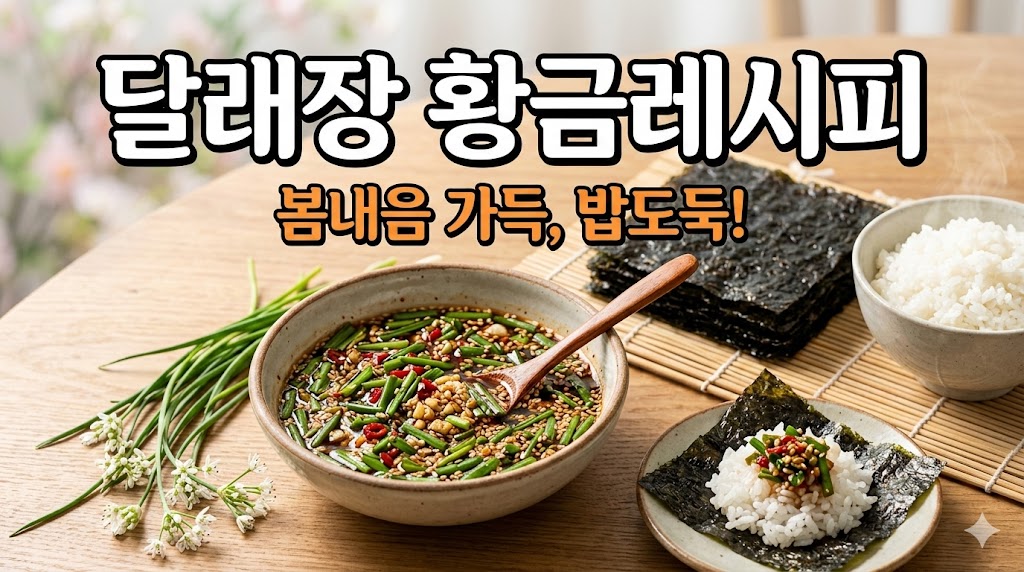 달래장 황금레시피