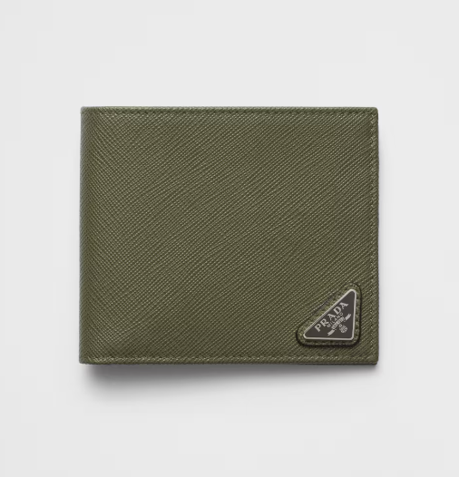프라다 사피아노 가죽 반지갑