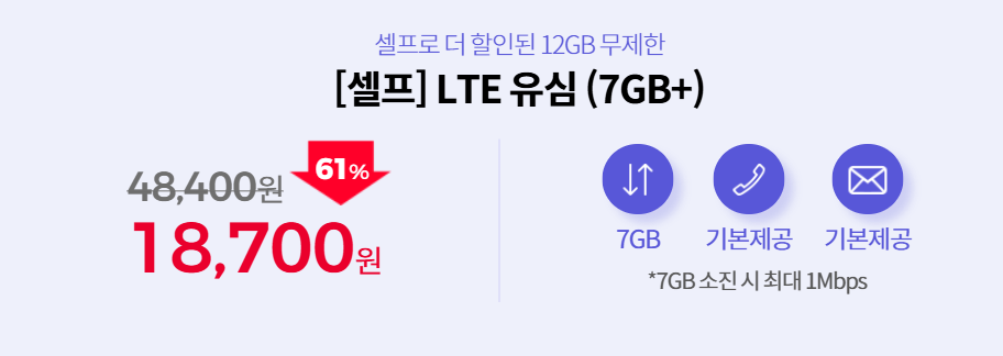 SK 알뜰폰 요금제 총정리