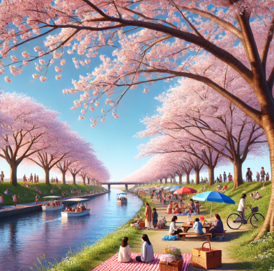 불광천 벚꽃 축제