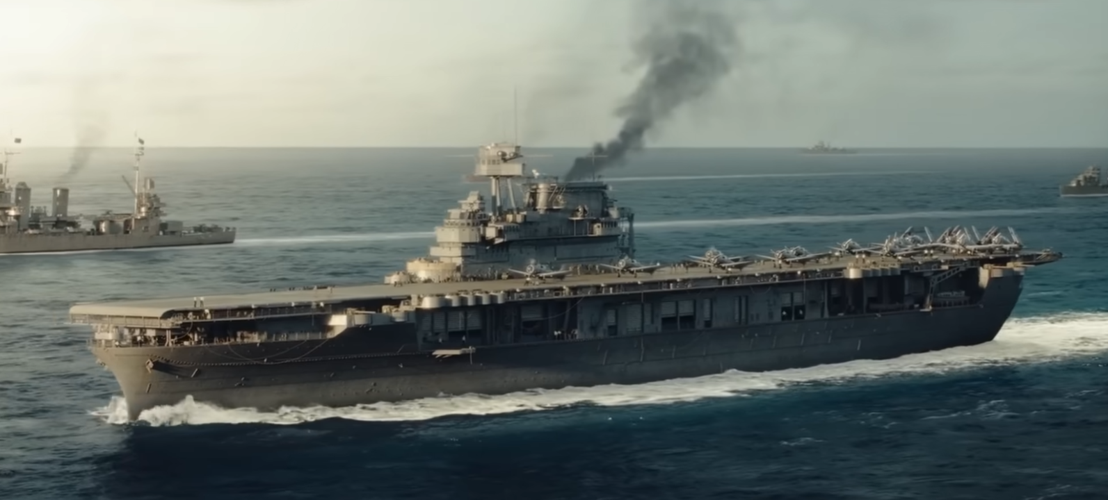 영화 미드웨이의 한장면 캡처 사진