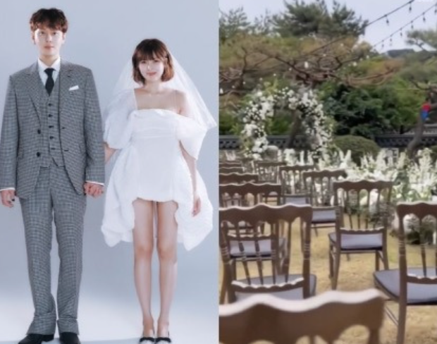 현아와 용준형&amp;#44; 결혼식