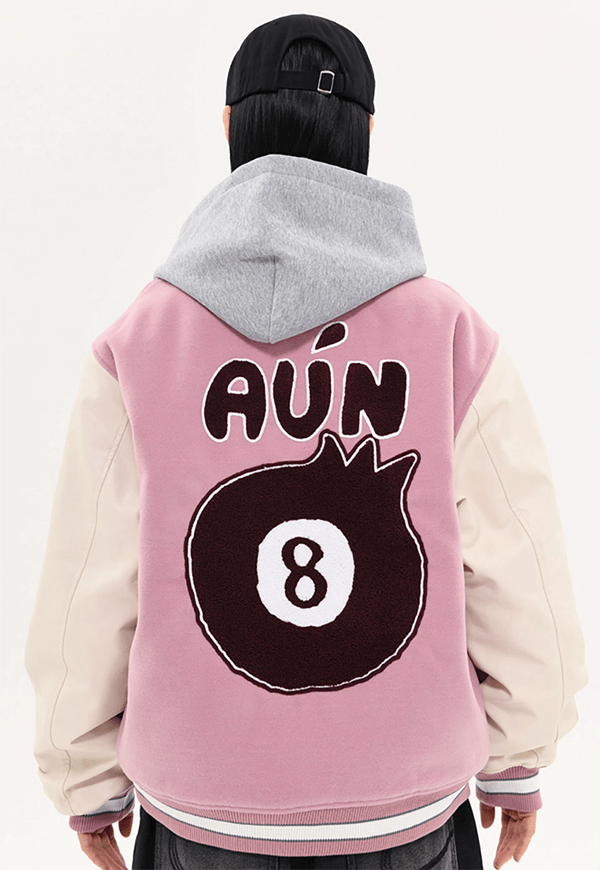 놀던언니2 초아 팀코믹스 바시티자켓