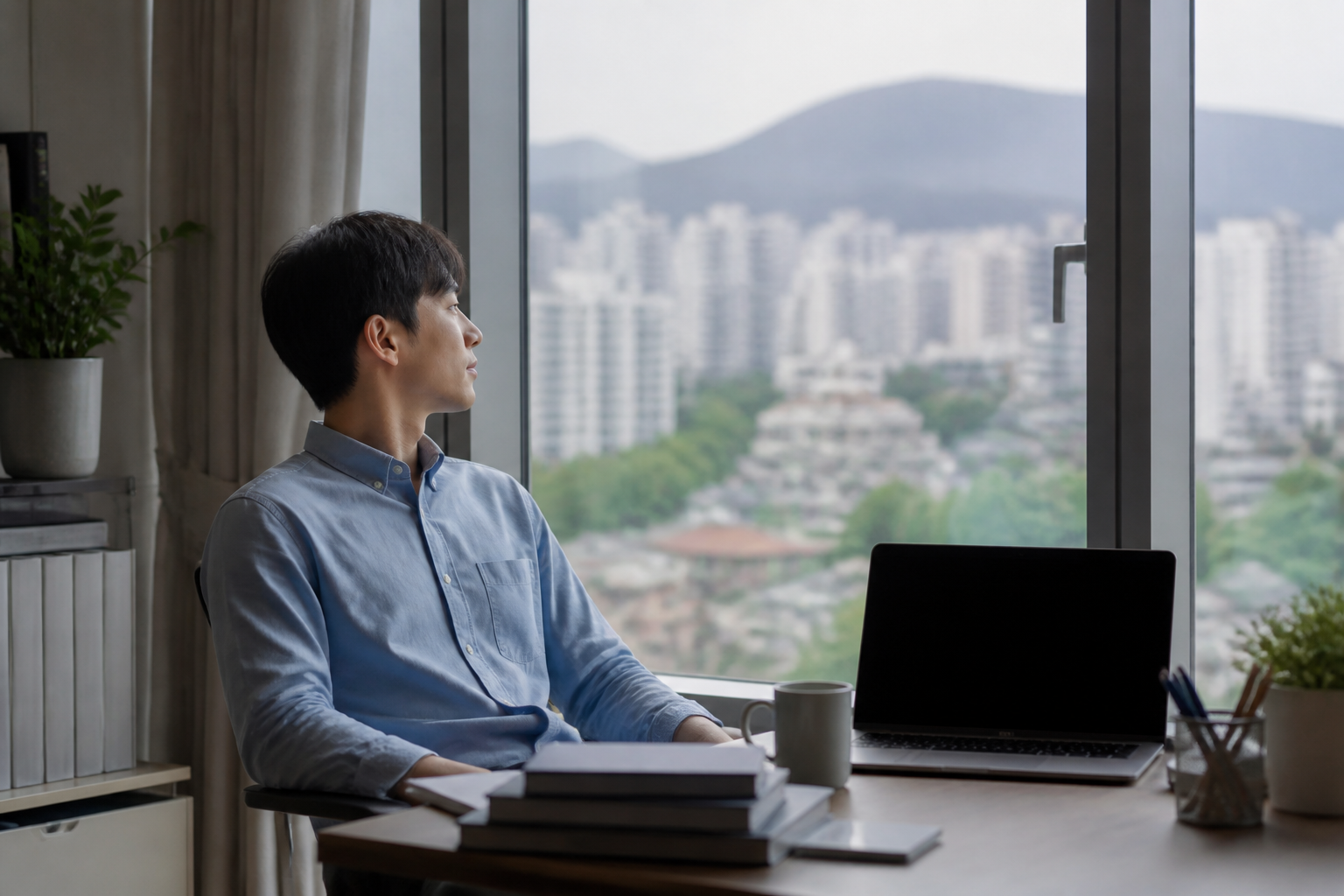 화면 사용 중 눈 휴식