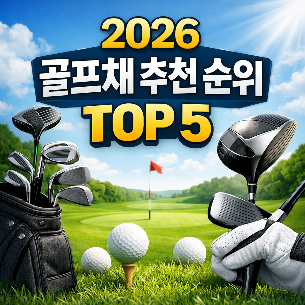 2026 골프채 추천 순위 TOP5 : 가격 비교&middot;국내 구매처 링크까지 한 번에