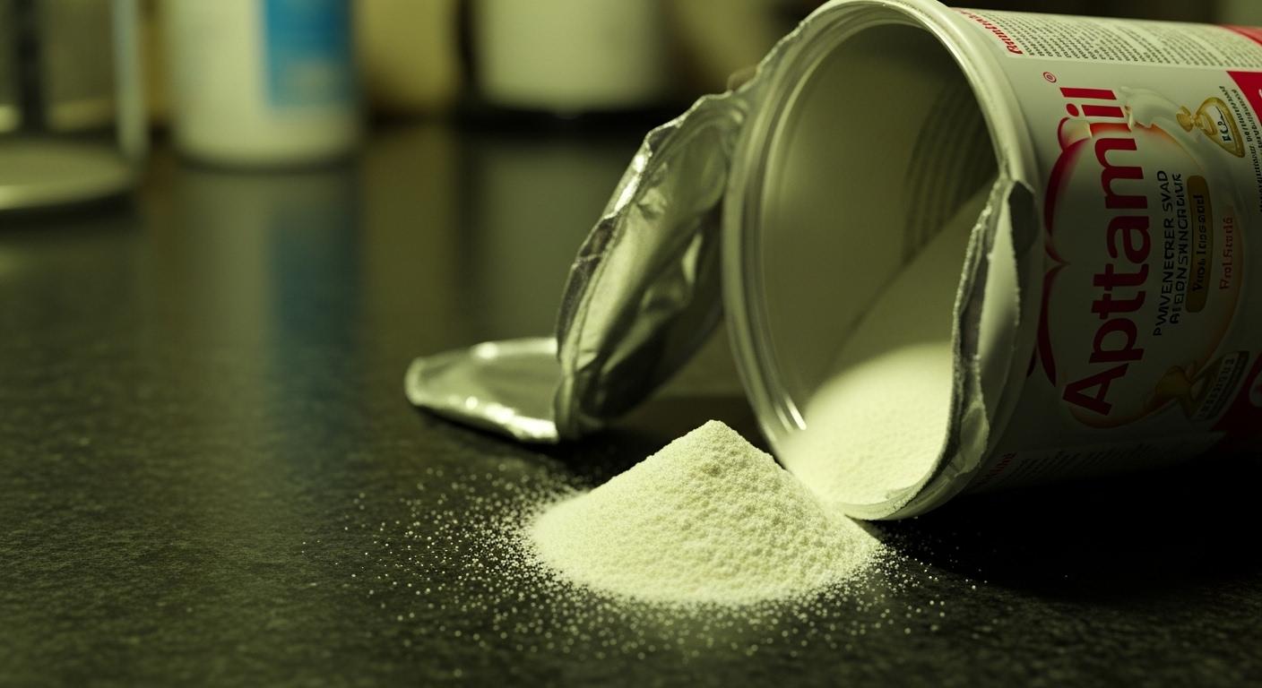 압타밀 분유 독소