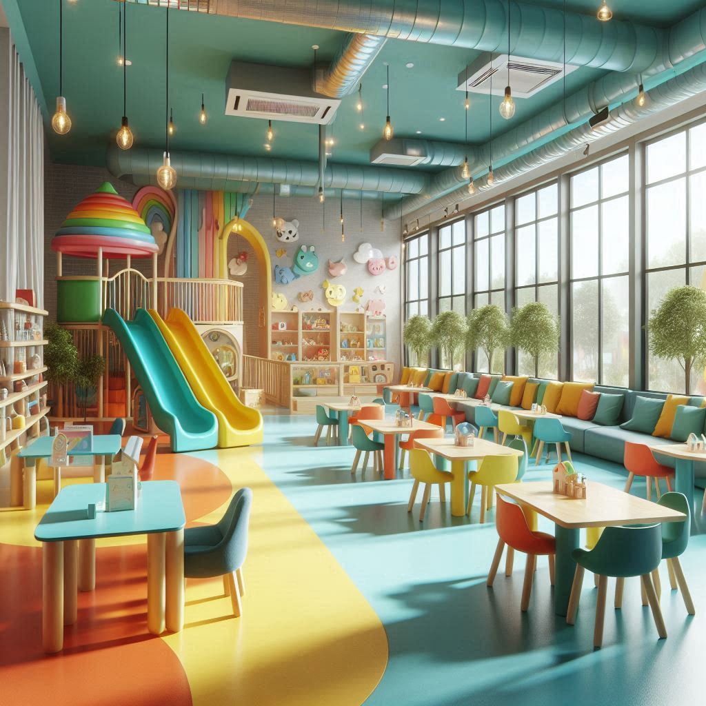 키즈카페 배경
