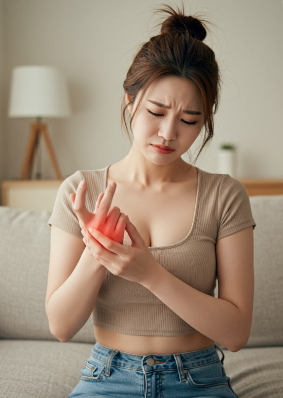 손가락 통증 주요 증상 1