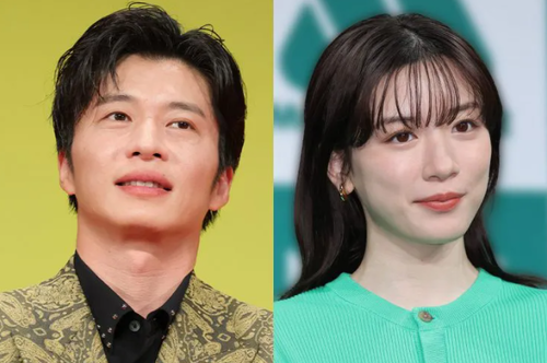 다나카 케이(田中圭)와 나가노 메이(永野芽郁)