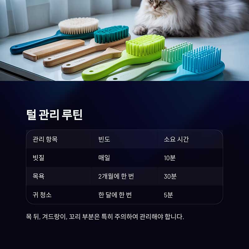 털 관리 루틴: 매일 꾸준히 실천하기