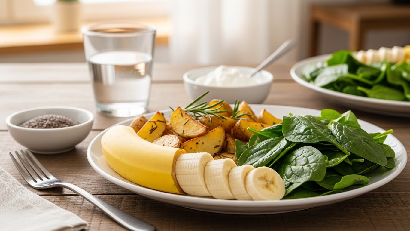 고혈압 관리에 효과적인 나트륨 배출 DASH 식단 구성 이미지