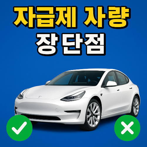 자급제 차량 장단점