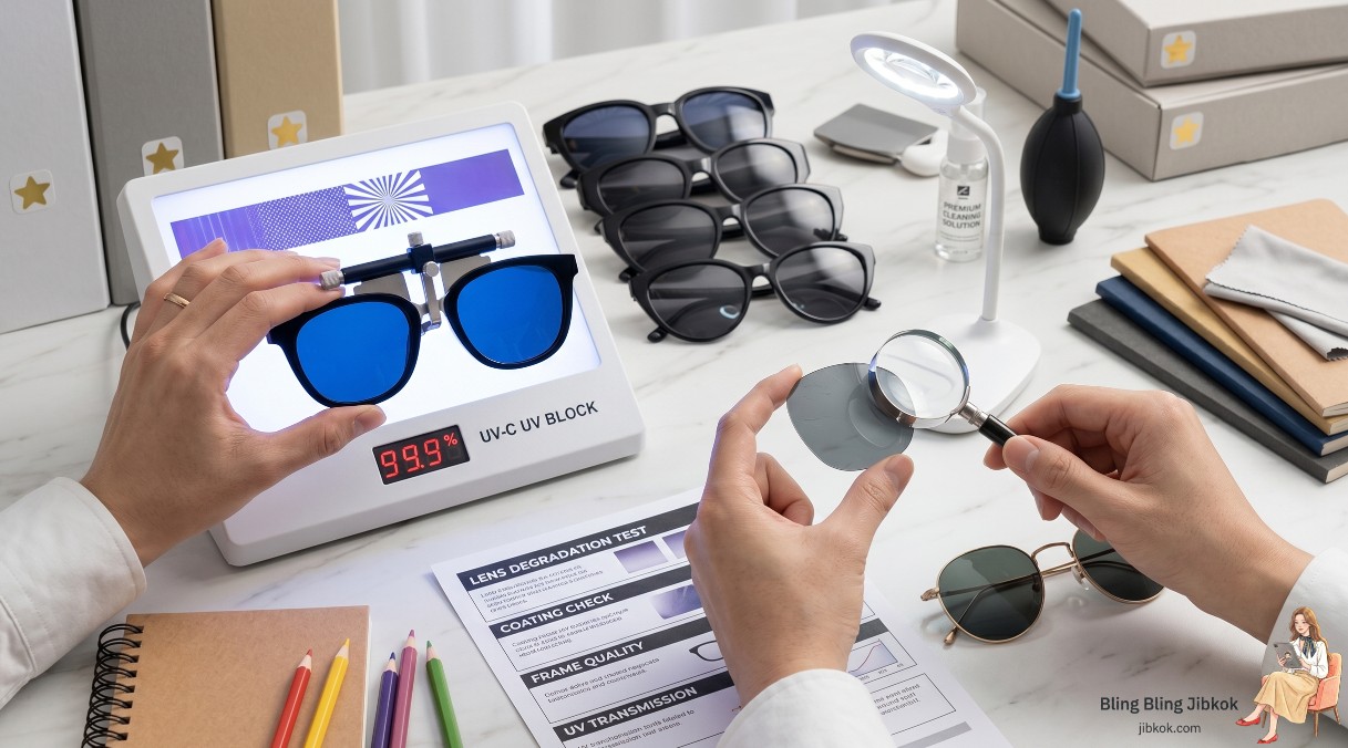 선글라스 렌즈 교체 시기 확인하기(Sunglasses Lens Replacement Check)
