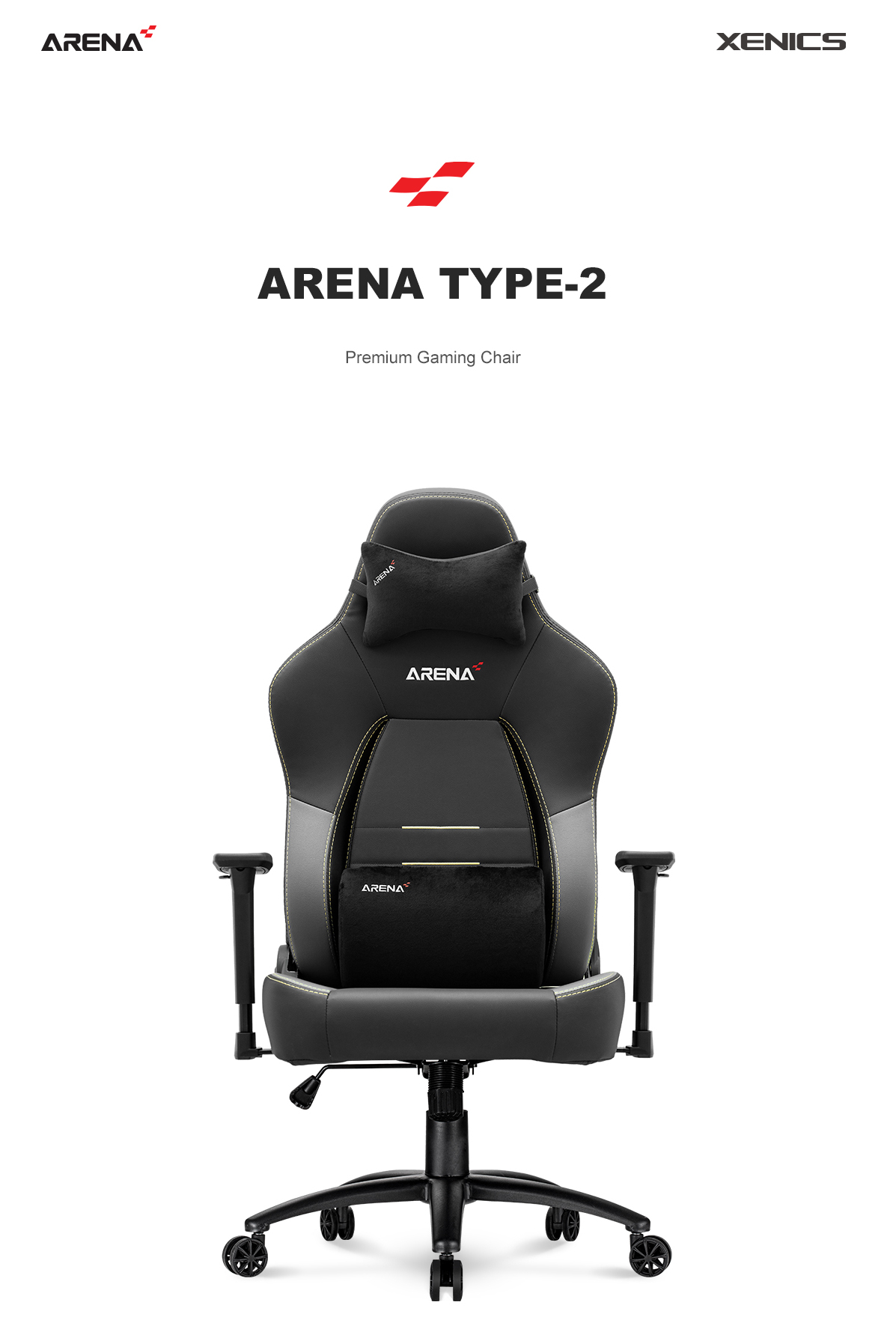 Xenix ARENA TYPE-2 Chair 게이밍 컴퓨터 체어