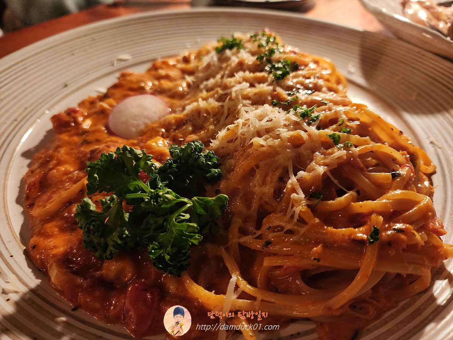 게살 로제 크림